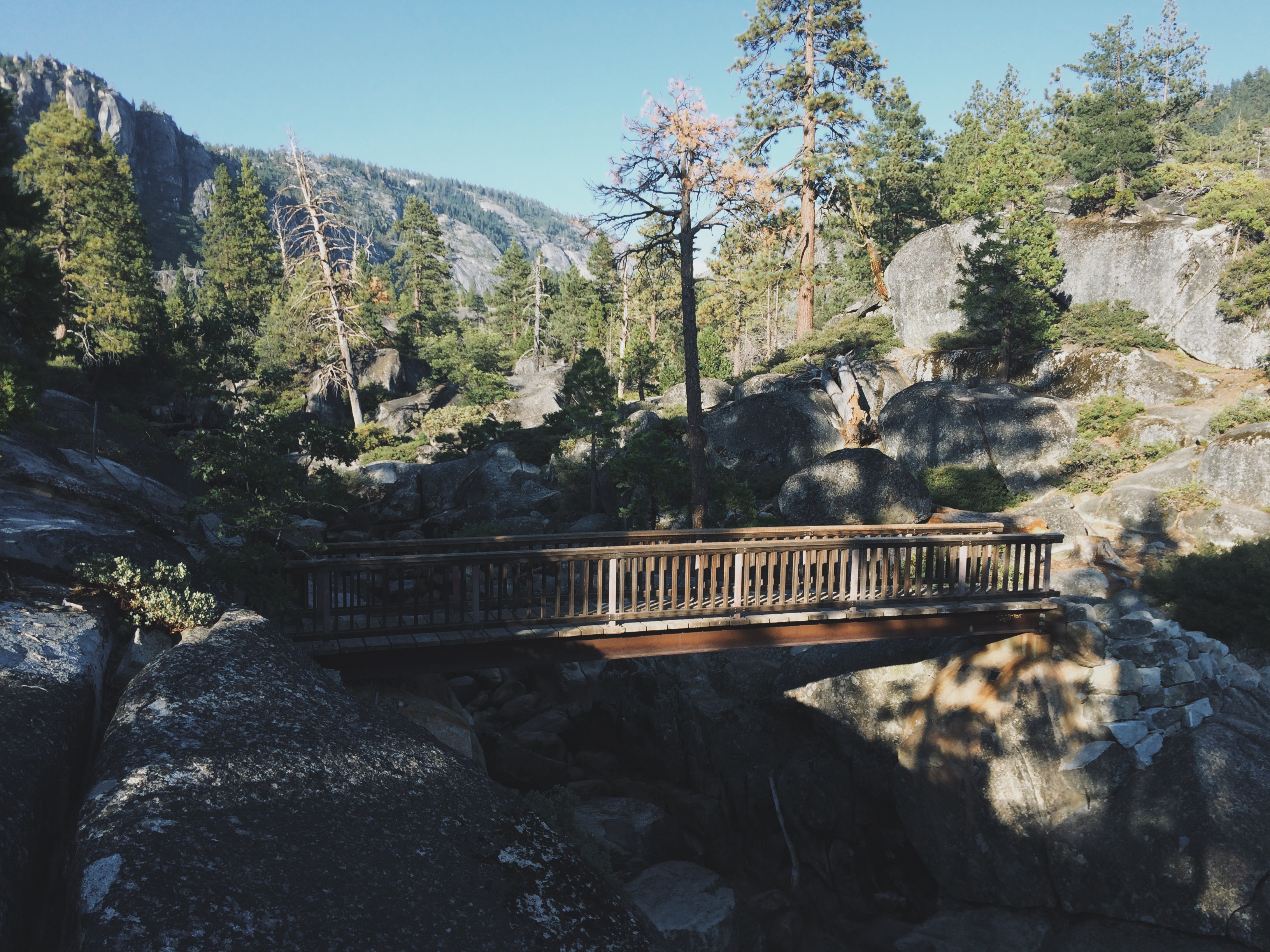 small mountain bridge